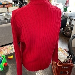 GAP セーター　ニット　赤色　XLの画像