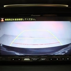 アテンザでセダンで後席モニターでの画像
