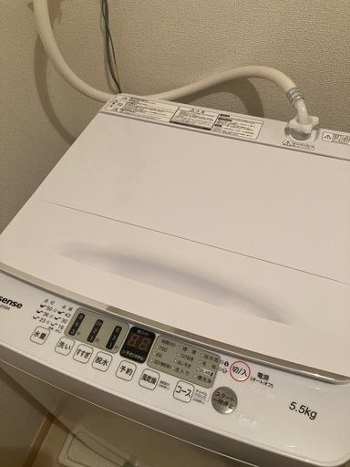 家電 全自動電気洗濯機 ハイセンスHW-E5504