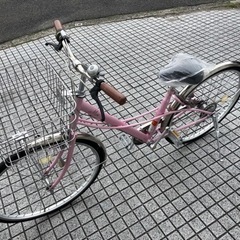 【26インチ自転車】美品❗️内装3段変速付　使用少ない❗️サドル、前カゴ新品❗️若林自転車　浜大津店　SALE中❗️の画像