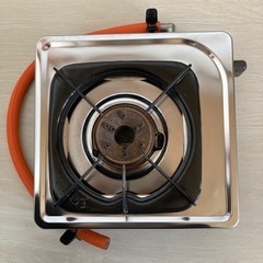 パロマ　一口ガスコンロ  ガステーブル プロパン 据置型　ホース...