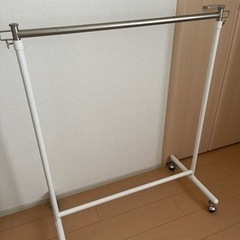 【高さ調節可能】ハンガーラック
