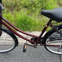 自転車 ママチャリの画像