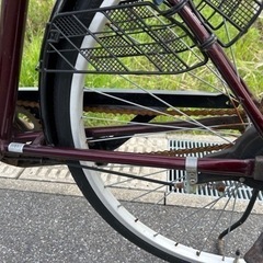 自転車 ママチャリの画像