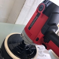 TINOVA ポリッシャー 電動ポリッシャー950w IEP950 電動工具 箱無し 説明書付き 赤 黒 お買い得 ボッシュ の画像