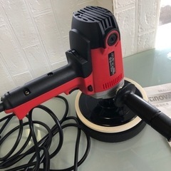 TINOVA ポリッシャー 電動ポリッシャー950w IEP950 電動工具 箱無し 説明書付き 赤 黒 お買い得 ボッシュ の画像
