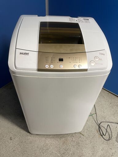 値下げ【格安】Haier 7.0kg洗濯機 JW-K70M 2016年製 通電確認済み 大容量 早い者勝ち 引取歓迎 配送OK