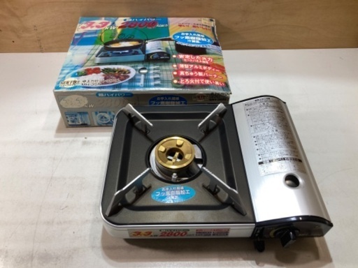 卓上カセットコンロ MH-3SN 中古 動作品