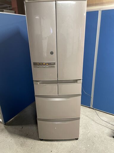 【格安】HITACHI 6ドア冷蔵庫 R-SF42BM 2012年製 通電確認済み 大容量 早い者勝ち 引取歓迎 配送OK