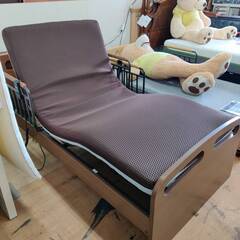 【愛品倶楽部柏店】 電動シングルベッド 「F:ニトリ ライズ２ 2M-C/MBR ２モーター式 」「M:ニトリ プロセル 電動ベッド用ノンコイルモデル」