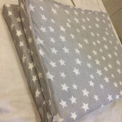 ☆151☆ベビー布団　敷き布団のみ　単品　星柄　子ども　赤ちゃん　ベビー　お昼寝　保育園の画像