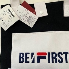 新品★ FILA ★BE:FIRST★限定トートバッグ★コラボ ★黒の画像