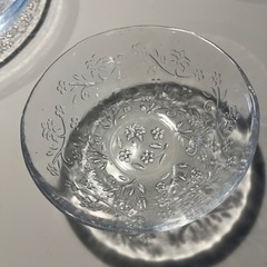 生活雑貨 食器 プレート　ガラス皿　4枚セットの画像