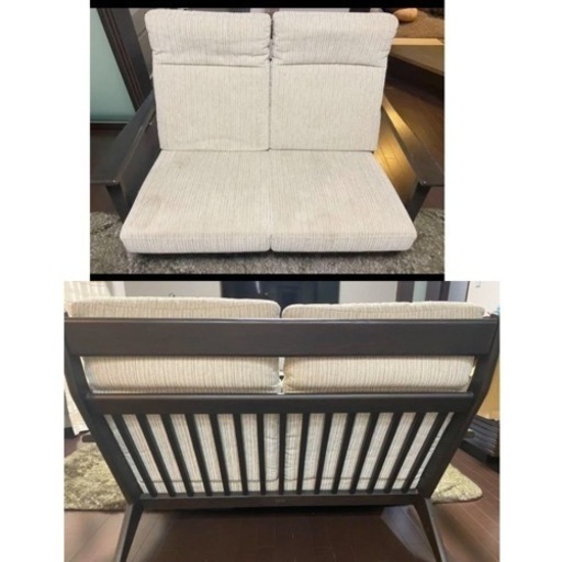 人気 北欧テイスト 2人掛けソファ ソファー ナガノインテリア NAGANO