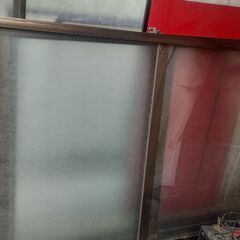 アルミサッシ　障子4枚　網戸2枚　の画像