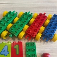 【欠品なし】レゴデュプロ　かずあそびトレイン　数字の列車 & みどりのコンテナの画像