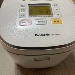 炊飯器パナソニック　一升炊きの画像