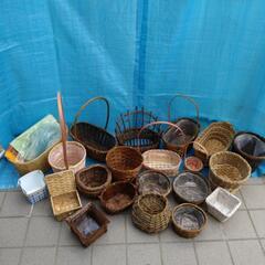 生活雑貨 家庭用品 ガーデニング用かごの画像