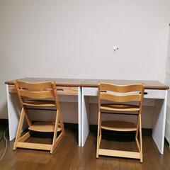 家具 テーブル 学習机の画像