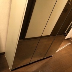 【無料　0円】全身鏡本棚