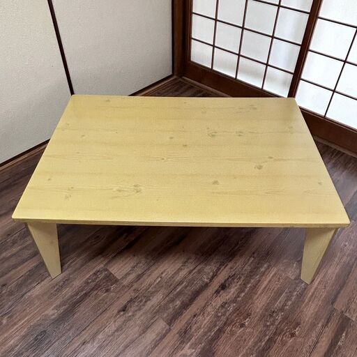 【値下げ】白木のコタツテーブル