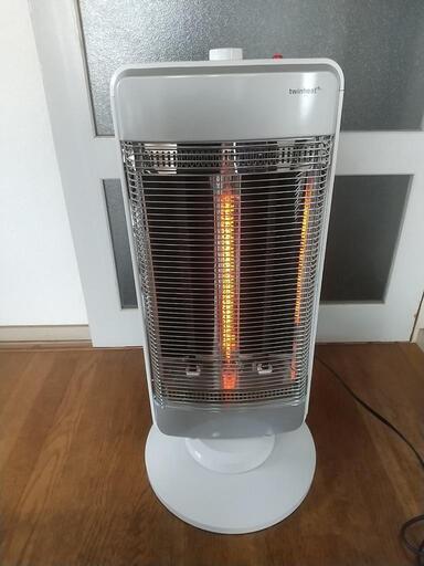 【美品】ヤマゼン 電気ストーブ DBC-J121D ホワイト