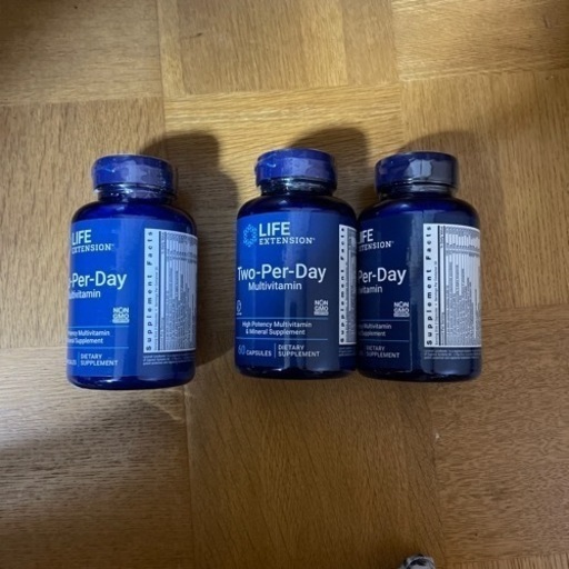 Life Extension Two-Per-Day Multivitamin 60粒×3