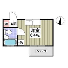 💙フリーレント1ヶ月！敷礼０！《1R》鎌ケ谷市♦鎌ヶ谷大仏駅徒歩...
