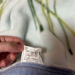 中古毛布 B柄の画像