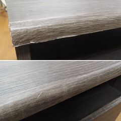 ♪テレビ台 TVボード 119cm 引出付 ダメージ模様 札幌♪の画像