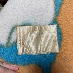 中古毛布 D柄の画像