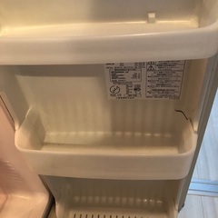 三菱冷蔵庫　MR15A 小型冷蔵庫の画像