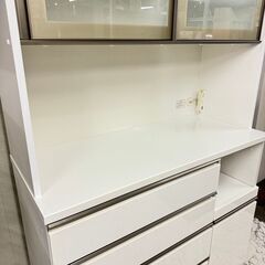  16867  NITORI 2枚ガラス扉キッチンボード   ◆大阪市内・東大阪市他 5,000円以上ご購入で無料配達いたします！◆ ※京都・高槻・枚方方面◆神戸・西宮・尼崎方面◆生駒方面、大阪南部方面　それぞれ条件付き無料配送あり！            