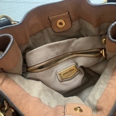 miumiu レザー　2wayバッグ　ミュウミュウの画像