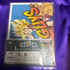 ドラゴンボール 一番くじ キャンバス風ボード 孫悟空の画像