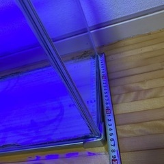 50cm水槽　　GEXヒーター、ヒートナビSH80 ライトの画像