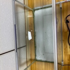 50cm水槽　　GEXヒーター、ヒートナビSH80 ライトの画像