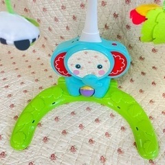 【お話し中】フィッシャープライス　メリー　ベビーおもちゃの画像