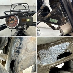 実働車　ホンダ ゴリラ　国産　6v Z50J 黒金　オリジナル風ペイント　★全国陸送可能★ 検) モンキー　ゴリラ　ダックス　シャリー　4ミニの画像