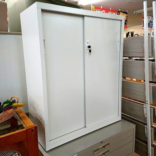 ニトリ スチール書庫 TSNS-2-04 3段 オフィス 事務 ロッカー