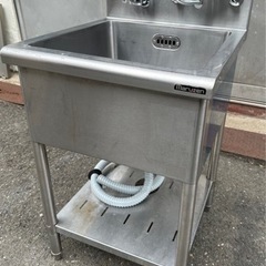 業務用 マルゼン 1槽シンク 幅530×奥600×高さ800+1...