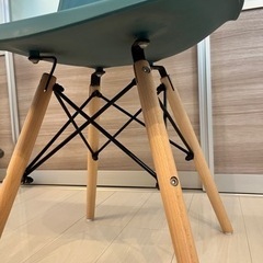 【ＤＡＩＶＡ】椅子 ダイニングチェア ネイビーグレーの画像