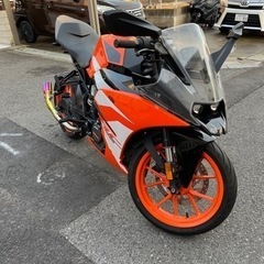 KTM RC125 走行6700kmの画像