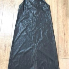 【新品】Rag out / フェイクレザー / キャミワンピース
