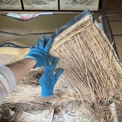昔ながらの藁で出来た畳　畑の堆肥に使ってくださいの画像