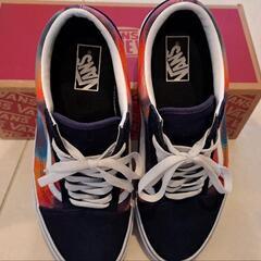 VANSオールドスクール (Dark Aura)タイダイカラーの画像