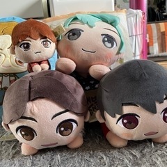 BTSぬいぐるみ、クッションまとめ売り（7点）おまけもお付けします【値下げ交渉可】 の画像