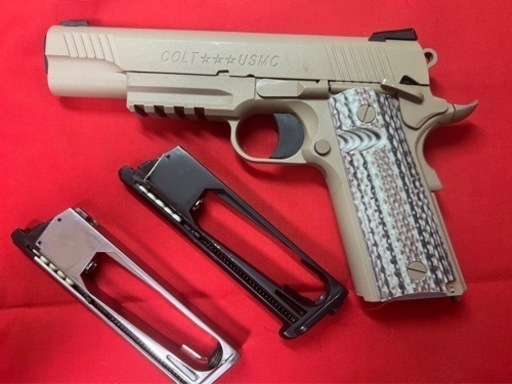 BATON CO2ガスブローバック BM-45 コルト M45A1 おもちゃ 模型、プラモデル