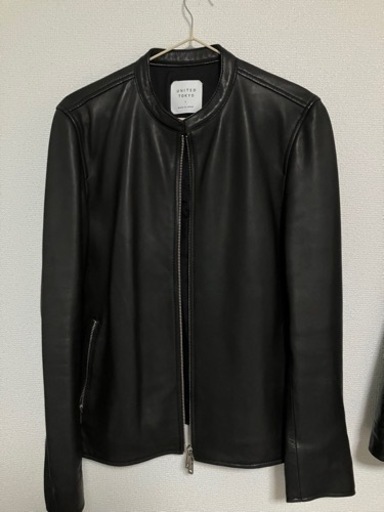 ⚠️明日まで 極美品 ユナイテッド トウキョウ ラムレザーシングルライダースジャケット サイズ1