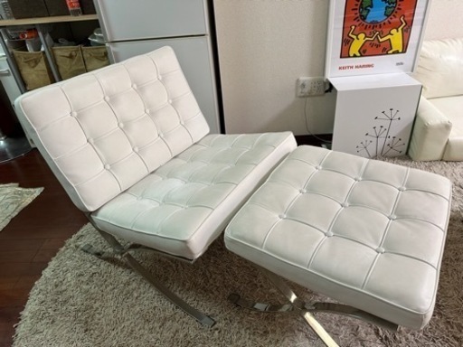 バルセロナチェア チェア オットマン ソファ セット